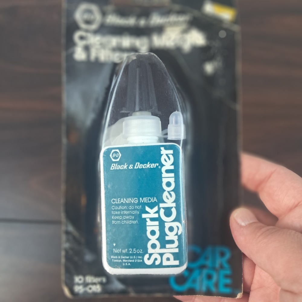 Vintage Black & Decker Spark Plug Cleaner Media Filter Kit 95-015 NOS 10 Filters